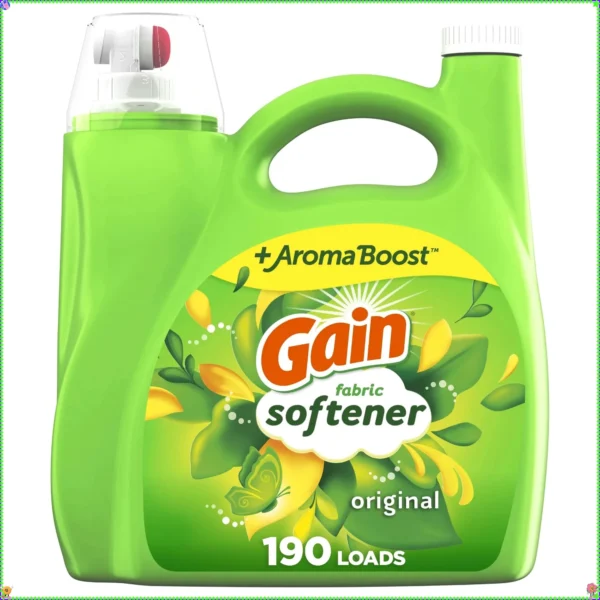 Liquid Laundry Fabric Softener and Conditioner, Original Scent, 140 fl oz, 190 Loads