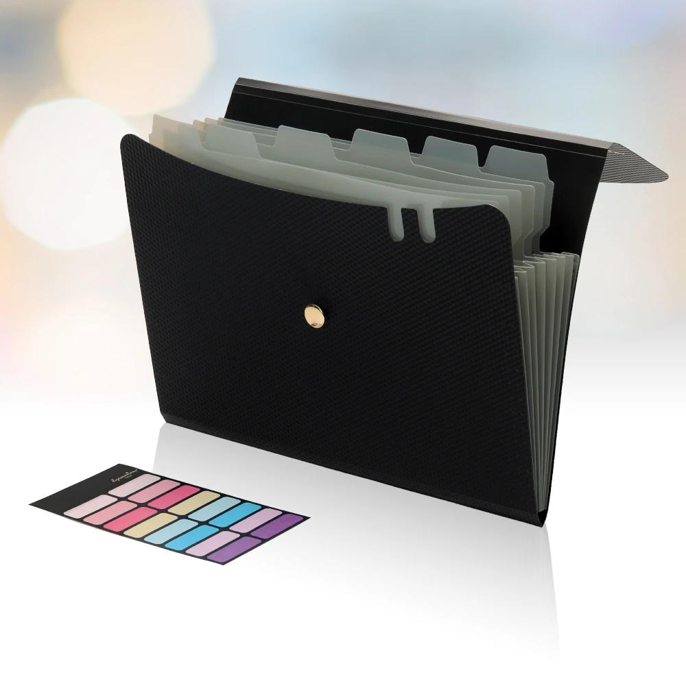 kf-Seb66cbac09144456814aea9b412df775d Expanding File Folders, A4 Size Accordion File Organizer, 7 Pockets Folders for Documents, for School Office Supplies - Image 1
